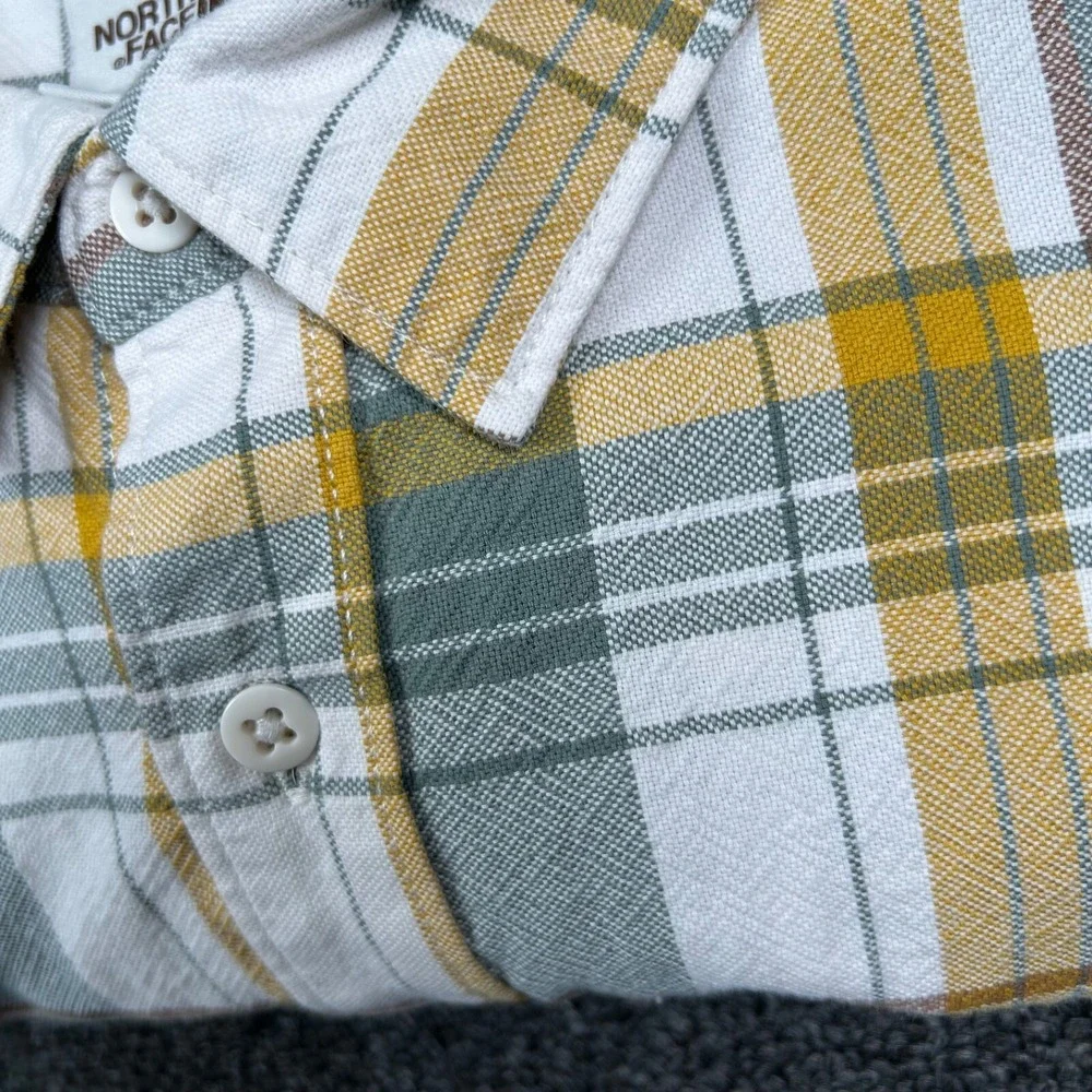 The North Face Hayden Pass 2.0‎ Gardenia Button Up Long Sleeve Shirt Mens XXL